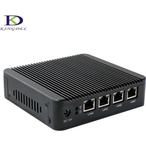 4*LAN,New arrived Intel Celeron J1900 Quad Core Nuc mini PC,Intel HD Graphics,VGA,USB,Micro computer,HTPC Nettop PC
