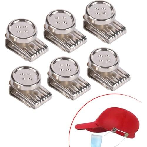 4pcs Metal Snap Button, No Sewing Button For Wearing Mask