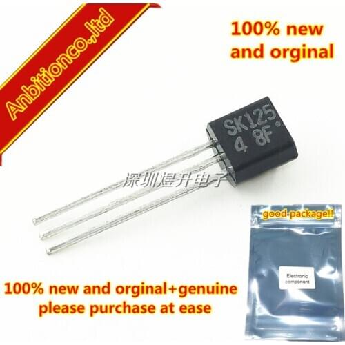 5pcs 100% new and orginal 2SK125-4 2SK125 SK125 K125 TO-92 in stock