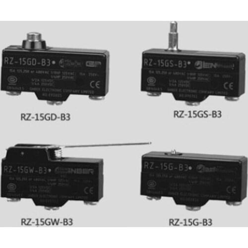 5pcs New original RZ-15GD-B3 RZ-15GW-B3 RZ-15GS-B3 RZ-15G-B3 The micro switch