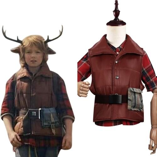 Kids Children Sweet Tooth Gus Cosplay Costume Outfits Halloween Carnival Suit