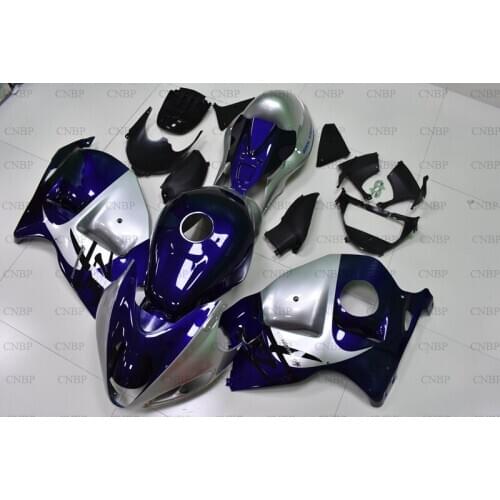 GSX R1300 1997 - 2007 Fairings Gsx 1300R 2003 Full Body Kits GSX-R1300 2006 Blue Silver Body Kits