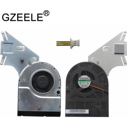GZEELE new Laptop cpu cooling fan for Acer for Aspire E1-510 E1-410G E1-510 with heatsink radiator MF60070V1-C250-G99 cooler fan