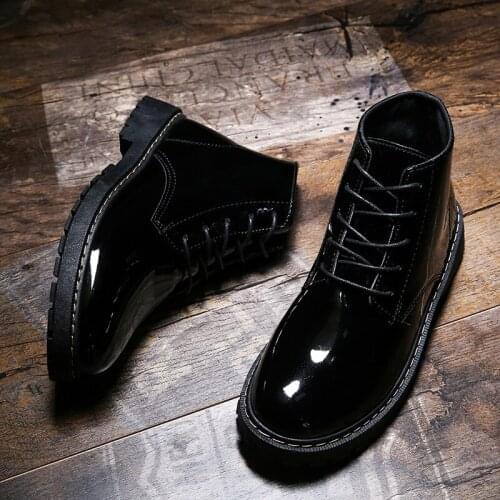 Snow Boots Men Men Leisure Shoes Casual Leather Mens Genuine For Hot Sale Black Mens Boots Snow Zapatos Casuales Spring