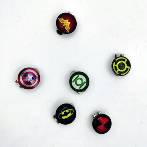 NEW Super Hero Golf Ball Marker With Magnetic Hat Clip Iconic Style Golf Game Accessories VARIOUS DESIGNS