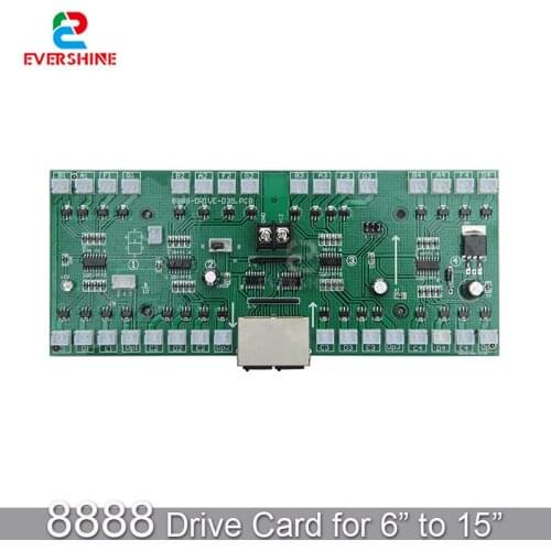 4/5/6 Number Drive Control Card For 6 Inch To 15 Inch 7 Segment Digital Number Module LED Gas Station Electronic Fuel Price Sign