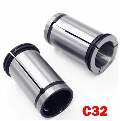 5/16 3/8 1/2 Inch Clamp Dia C32 Imperial British Standard CNC Milling Lathe Machine Tool Taper Holder Drill Chuck Spring Collet