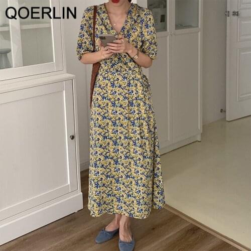 Летние платья с принтом QoerliN China At AliExpress