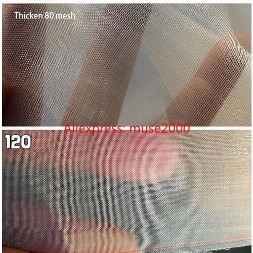 20 40 60 80 100 120 Mesh PE net filter net Acid alkali resistance fine mesh fabric net water straincultivating breeding net