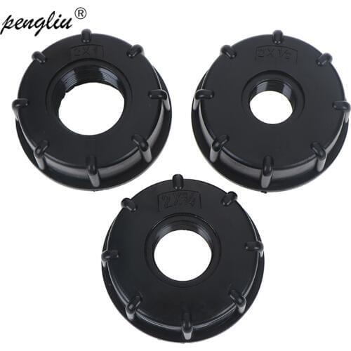 1/2" 3/4" 1" IBC Tank Adapter Water Female S60X6 Coarse Thread Tap Connectors Valve Replacement for Garden Irrigation Connection