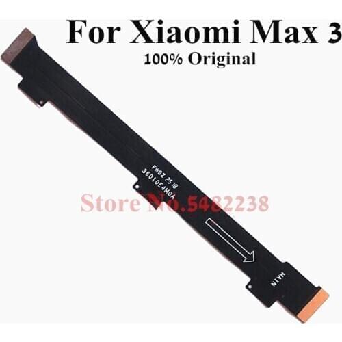 100% Original USB Motherboard Connector Flex cable For Xiaomi Max 3 mi max3 mainboard Data transmission tape Ribbon Replacement
