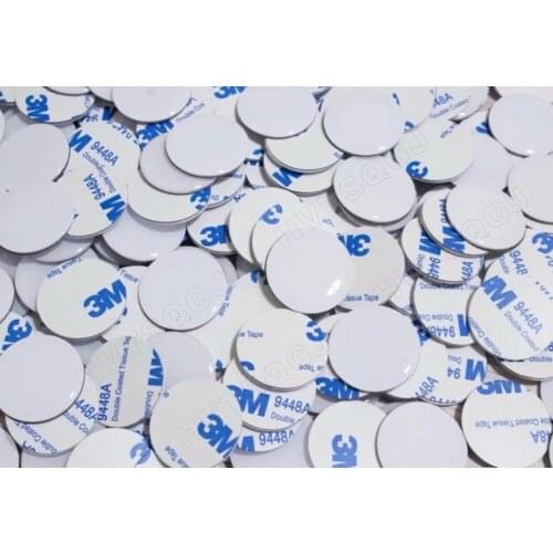 300pcs Free shipping Read Only Chip 125KHz TK4100 RFID Coin ID Tag