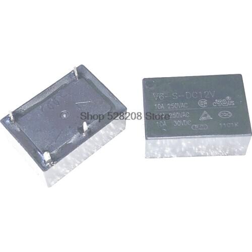 5pcs/lot New V6-S-DC5V V6-S-DC12V V6-S-DC24V 10a 5v 12v 24v PIN4