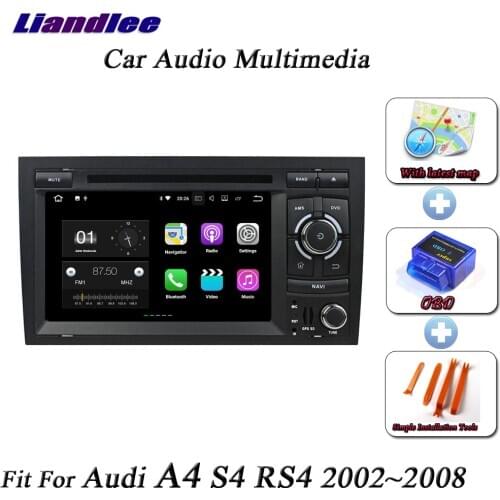 Car Android System For Audi A4/S4/RS4 2002-2008 Radio Multimedia CD DVD Player GPS Navigation TV Screen