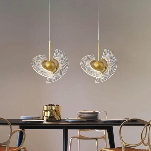 Home DecorLED Pendant Lamps Modern Pendant Lights For Living Room Dining Room Kitchen Indoor Hanging Lighting Lustre 110V 220V