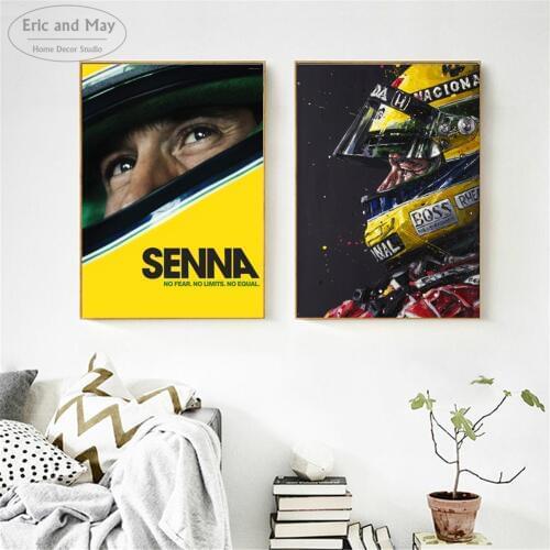 Senna Figure Watercolor Artwork Vintage Canvas Prints Modern Painting Posters Wall Art Pictures For Living Room Decoration