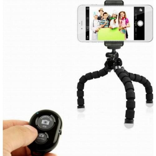 Mini Flexible Sponge Octopus Tripod Flexible Universal Octopus Gorillapod Tripod Stand for mobile phone Camera Gopro 9 8 7