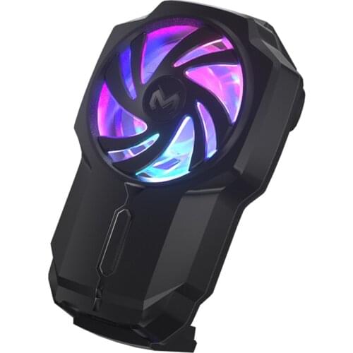 Gaming Mobile Phone Cooling Universal Fan USB Rechargeable Gamepad Mute Radiator Cooler For Mobile Game Phone Cooling Fan