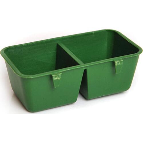 Bird Food Feeding Dish Water Seed Feeder Bowl for Parrot Macaw African Grey Budgie Parakeet Cockatiel Conure Finch Cage