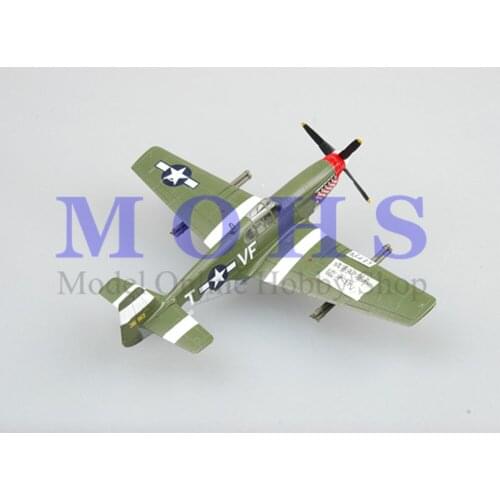 EASY MODEL 36359 1/72 Assembled Model Scale Finished Model Scale Airplane Scale Aircraft Warbird Mustang P-51B Fighter 4THFG