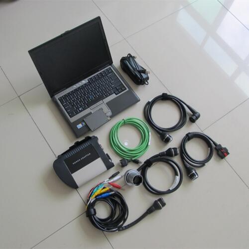 Mb star c4 sd connect wifi with for dell d630 laptop second hand newest software 2020.12 ssd super for car and truck diagnostic