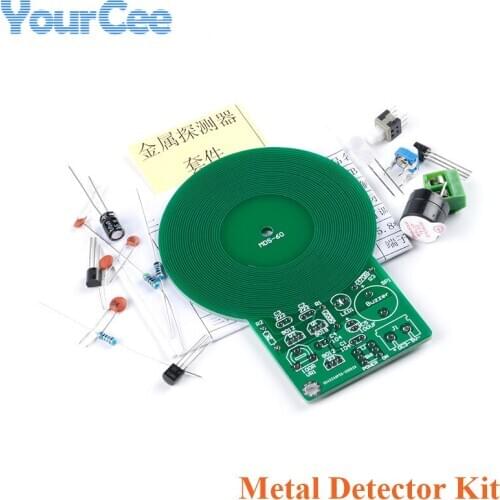 DIY Metal Detector Kit Electronic Kit Suit DC 3V-5V 60mm Non-contact Sensor Board Module DIY Electronic Part Metal Detector