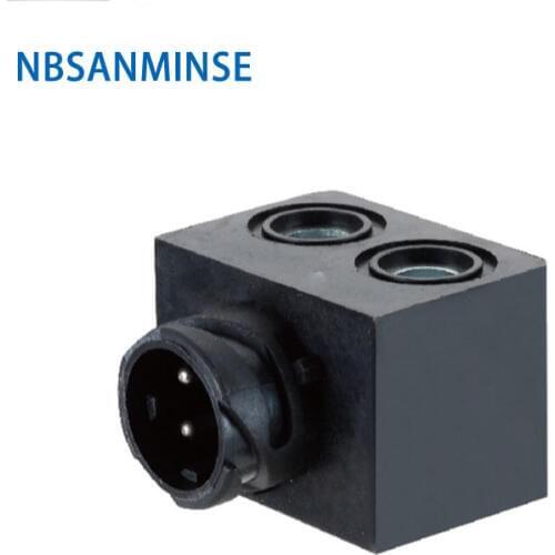NBSANMINSE 20pcs/lot ABS - X Automobile Valve Series Coil Electrical Solenoid Valve Coil DC12V Voltage Plug Type Valve Coil
