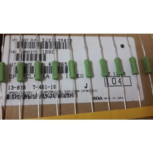 Original new 100% 2W 100k fever resistance pure copper foot 4mm*12mm (Inductor)