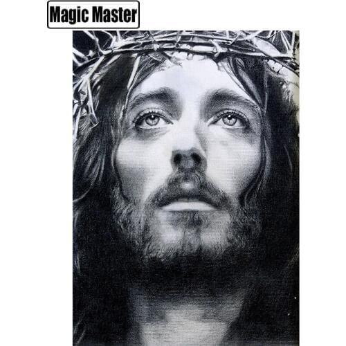 Full Square/Round Drill 5D DIY Diamond Painting "Jesus religion" 3D Embroidery Cross Stitch 5D Home Decor