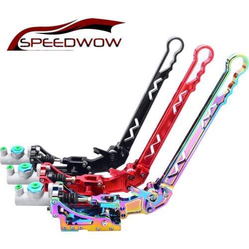 SPEEDWOW Universal Adjustable Vertical Hydraulic Drift E-Brake Racing Handbrake Rally Drifting Racing Hand brake Lever Vertical