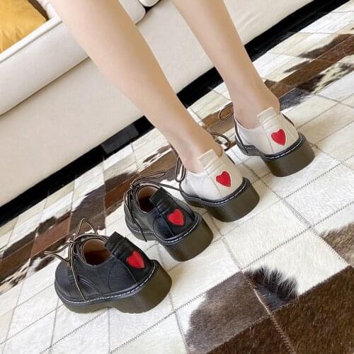 Womens Shoes 2021 Spring and Autumn New Student Single Shoes Flat Bottom Small White Shoes British Small Shoes Womens Shoes