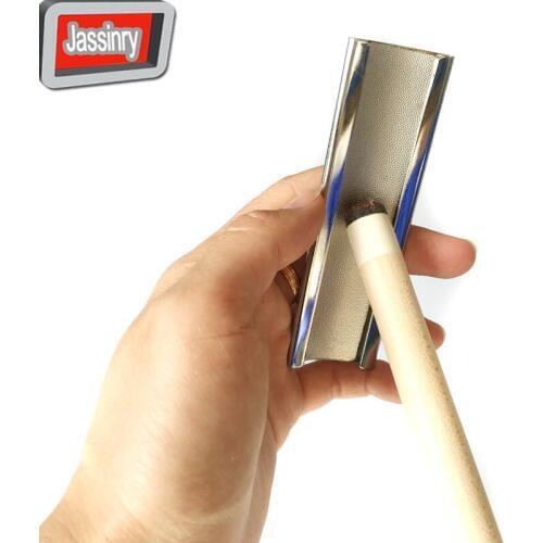 10pcs Metal Billiard Pool Cue Tip Shaper Burnisher File wholesale Silver snooker cue Repair Tool Billiards accessories