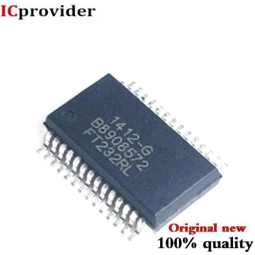2PCS FT232RL FT232 FT232R SSOP28 SOP-28 IC