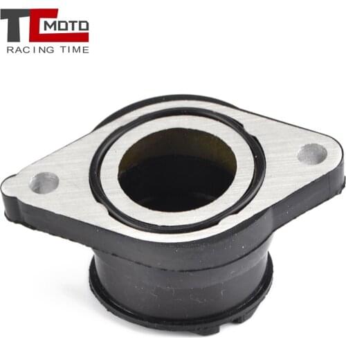 TCMOTO For Yamaha TW200 TRAILWAY 1987-2010 Carburetor Adapter Inlet Intake Pipe Rubber Mat Replace No. 2JX-13586-00 2JX1358600