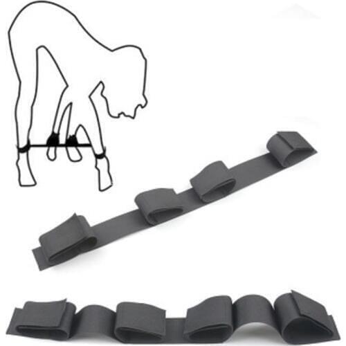 BDSM Bondage Restraints Slave Adjustable Handcuffs Ankle Nylon Straps Fetish Adult Games Sex Toys For Woman Couples Sex Products
