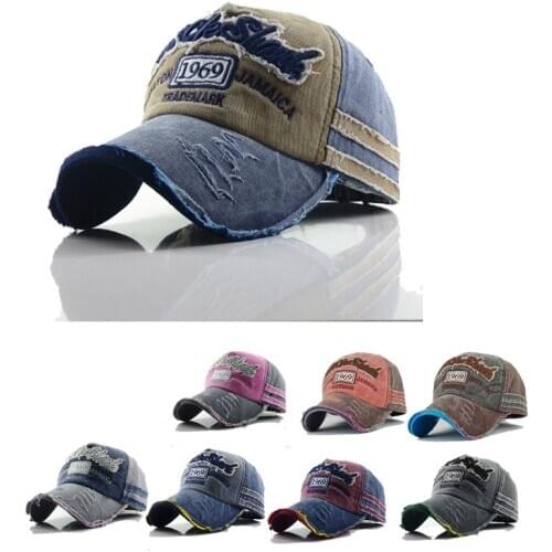 New Spring Summer Adjustable Retro 1969 Baseball Cap Vintage Snapback Hat Trucker Cotton Women Men Dad Hats Sport Gorras Bone