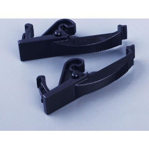 CITALL New 2Pcs Plastic Black Front Wiper Blade Arm Retraining Clip Adaptor Connectors 8E0955247 Fit for Audi A4 B6 B7 RS4