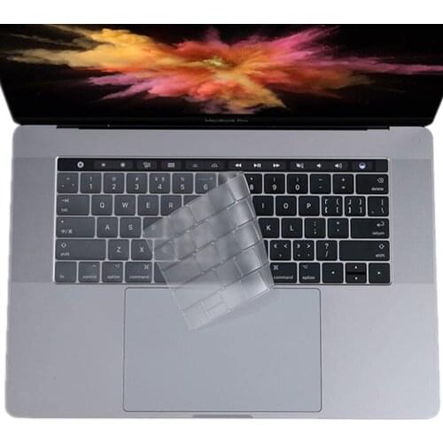 Ultra Thin TPU Keyboard Cover Skin Protector for MacBook Pro 16 inch Retina Model A2141 with Touch Bar Touch ID