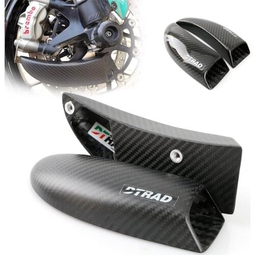 For Yamaha MT FZ 10 YZF R1 R6 R6R V MAX VMX 17 Motorcycle Carbon Fiber Brake Disc Cooler Motot Air Ducts Pipe Radiator Cooling