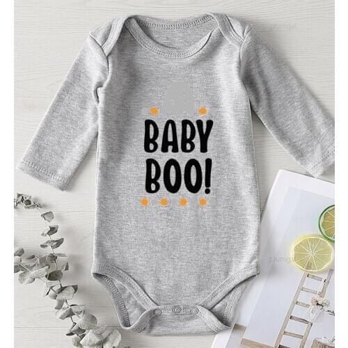 Outfits Kids' Printing Baby Boo Newborn Winter Clothes Bodysuit for Newborns Fall Jumpsuit Onesie Girls Things Boy Clothing
