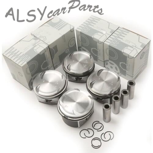 1.6L L4 M271.910 Engine Pistons Ring Set A2710307017 A 271 030 48 17 A2710300024 N 000 000 00 09 36 For Benz C-Class W204 C 180K