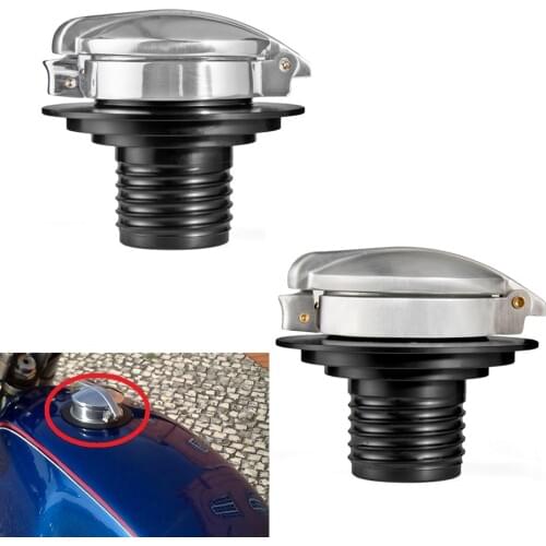 Motorcycle Aluminum Fuel Tank Petrol Cap Airhead Boxer Filler Cover for BMW R45 R65 R80 R100 R 45 65 80 90S 100