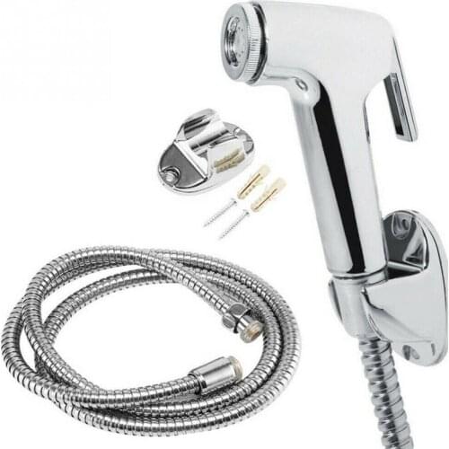 Home Wash Bidet Sprayer Set Accessories Car Hand Held Easy Install ABS Pet Toilet Bathroom Shower Diaper Cleaning Hose Holder