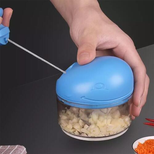 Mini manual Food processor Garlic Vegetable Shredder Chili onion Multi-functional manual food processor
