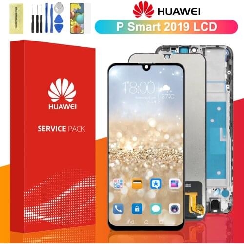 6.21'' Display For Huawei P smart 2019 LCD Display Touch Screen Digitizer Assembly For Huawei P smart 2019 POT-LX1 L21 LX3 Lcd
