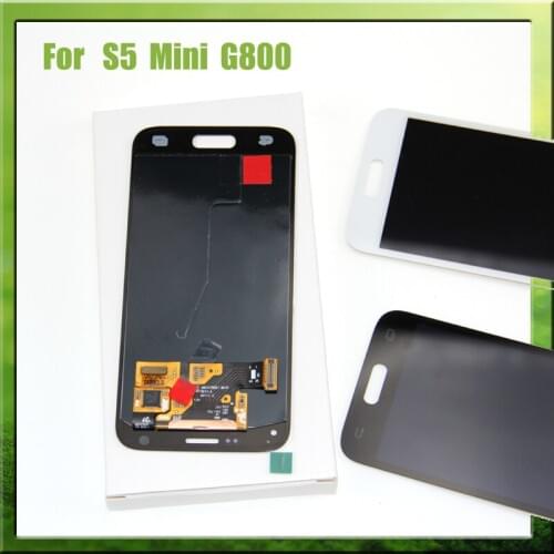 White For Samsung s5 lcd SM-G900 SM-G900F G900 With Touch Screen Digitizer Assembly for Samsung Galaxy S5 Mini G800 G800F