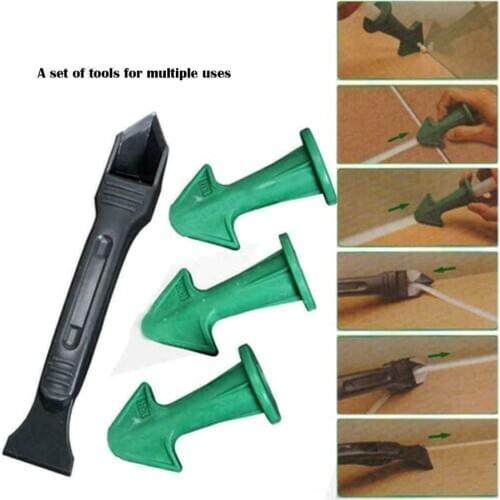 1set Finishing Durable Floor Clean Eco-friendly Caulking Construction Silicone Remover Caulk Finisher Smooth Scraper Grout Kit