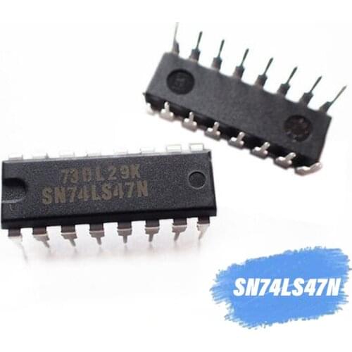 10cs/lot SN74LS47N SN74LS47 74LS47N 74LS47 DIP-16 new original