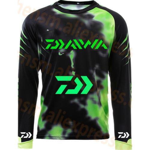 2019 New Style DAIWA DAWA Quick Drying Fishing Clothing Long Sleeve Men Sunscreen Anti-uv Breathable Summer Autumn Fishing Shirt