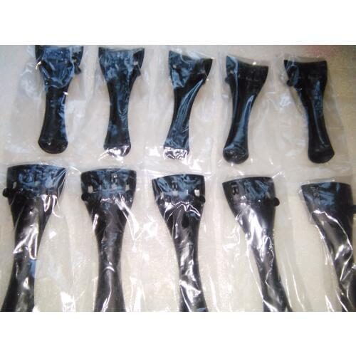 40 PCs Carbon Fiber Violin tail piece 4/4 Violin parts tailpiece with fine tuners
